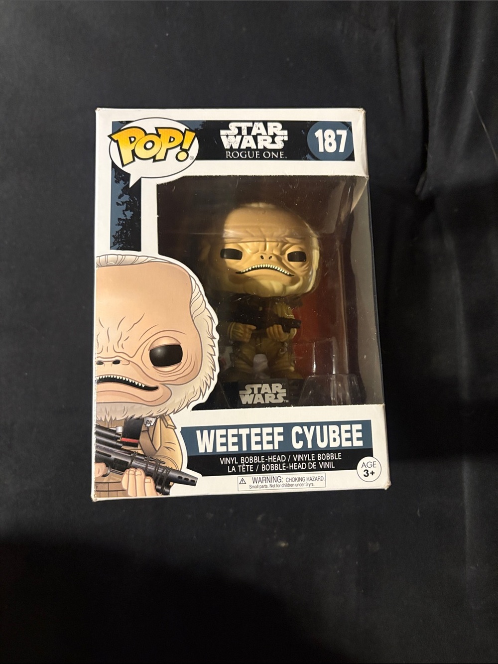 Funko Pop -Star Wars Weeteef Cyubee figure